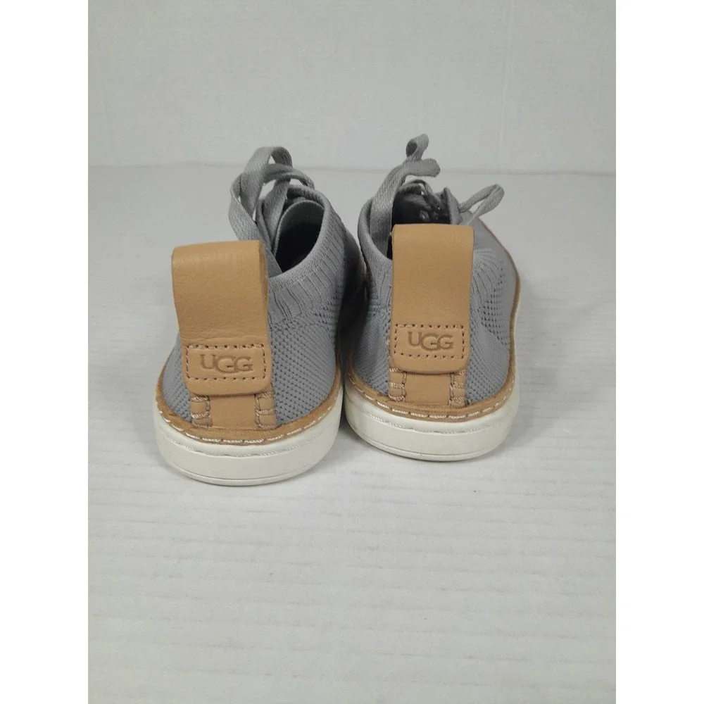 UGG Sidney Shoes  Knit Comfort Wedge Lace Up Sneakers Women Sz 5 - Picture 5 of 9